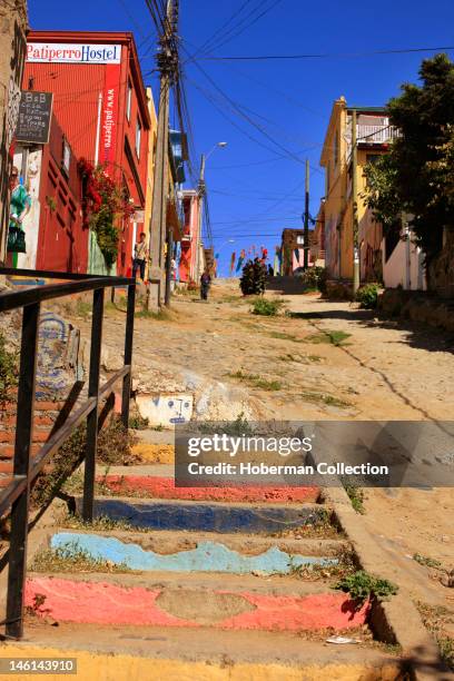 Colourful Alley, Valparaiso