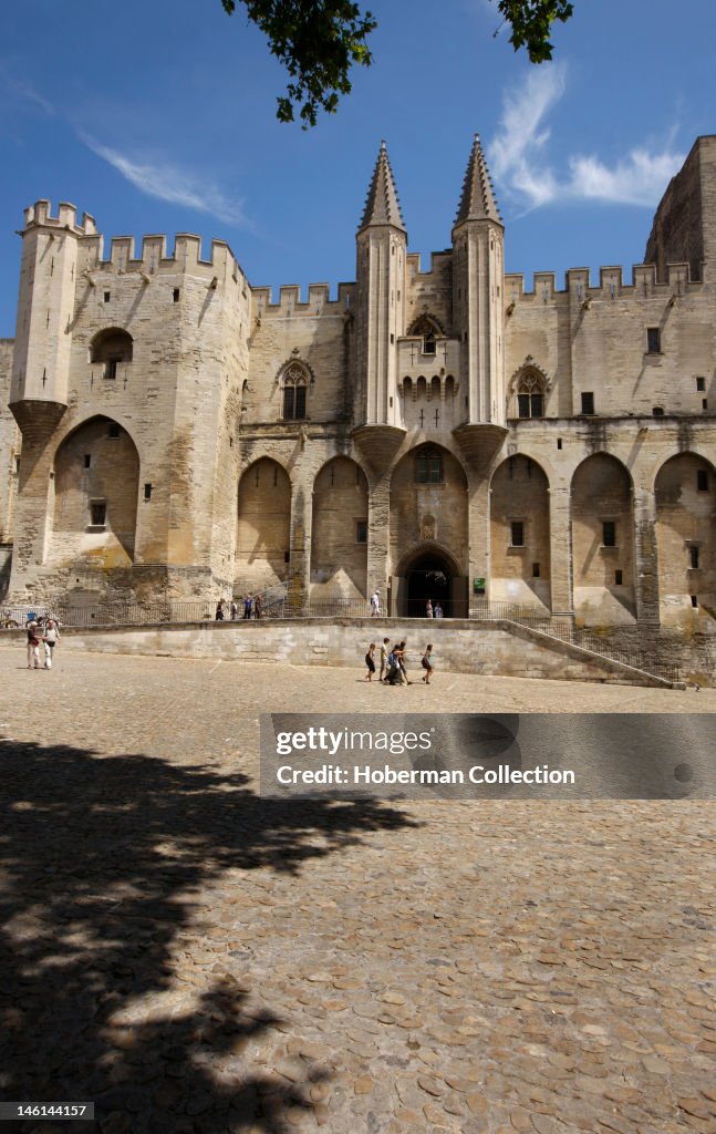 Historical Palace, Palais des Papes, Avignon, France