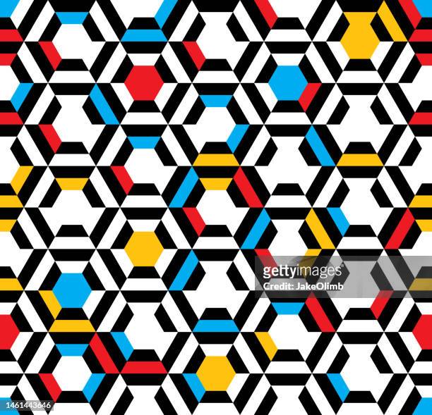 abstract pattern 53 - trapezoid stock illustrations