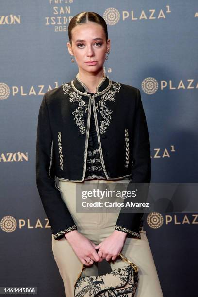 Victoria Federica de Marichalar y Borbon attends the photocall for "San Isidro Fair 2023" presentation at the Las Ventas Bullring on February 01,...