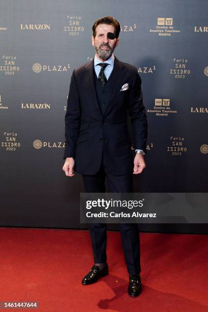 Juan Jose Padilla attends the photocall for "San Isidro Fair 2023" presentation at the Las Ventas Bullring on February 01, 2023 in Madrid, Spain.