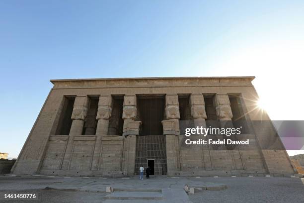 Egypt Rwm Temple Of Dandara Photos and Premium High Res Pictures - Getty Images