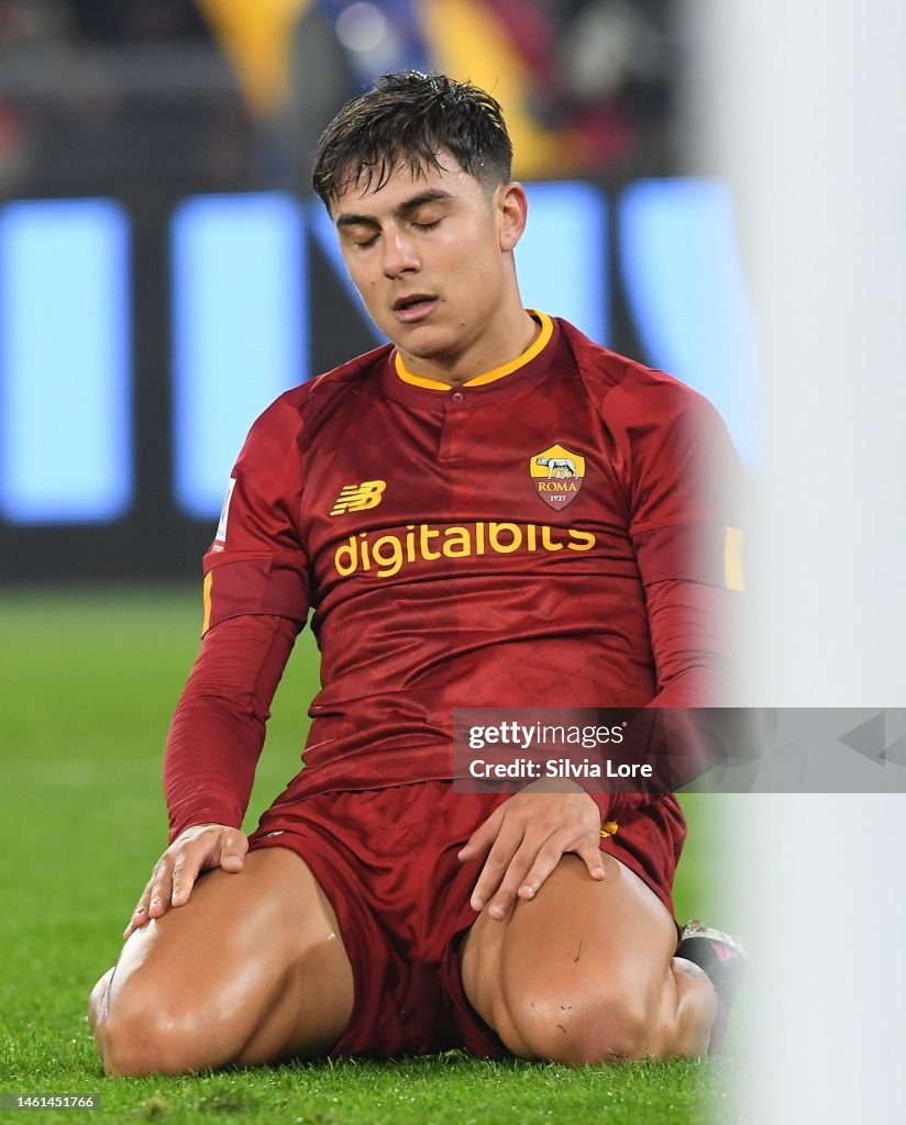 Paulo Dybala of A.S. Roma uring the Coppa Italia quarter-final