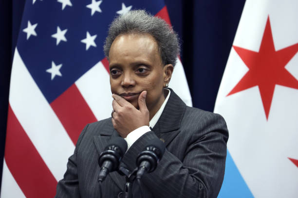 IL: Chicago Mayor Lightfoot Holds Press Conference After City Council Meeting