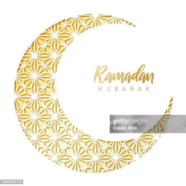 ilustraciones, imágenes clip art, dibujos animados e iconos de stock de ramadán moon - ramadan kareem