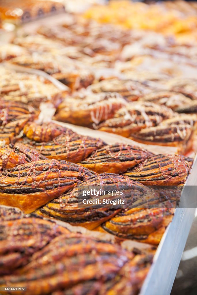 Chocolate babka at Carmel Market, Jerusalem