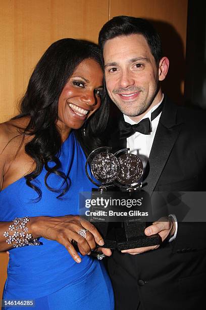 Audra McDonald, Best Performance by a Leading Actress in a Musical for Porgy and Bess and Steve Kazee, Best Performance by a Leading Actor in a...