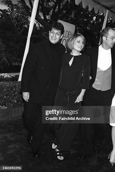 Also Ran W 3/1996 P.78; Actress Sherry Stringfield And Friend Attend... News Photo - Getty Images