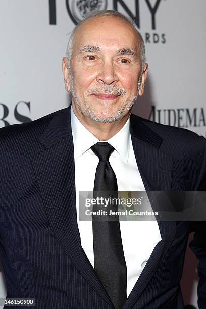 Frank Langella attends the 66th Annual Tony Awards at The Beacon Theatre on June 10, 2012 in New York City.