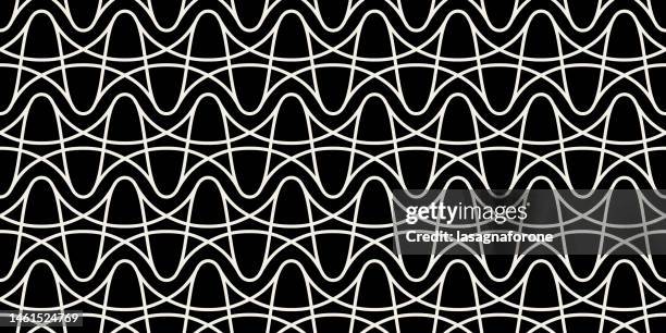 seamless geometric vector pattern - screen reflection texture stock illustrations