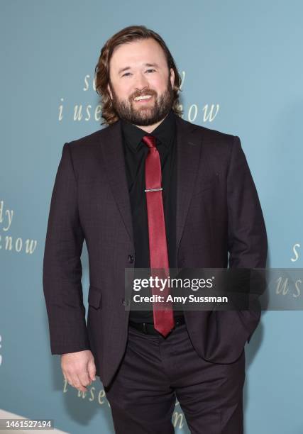Haley Joel Osment attends the Los Angeles premiere of Prime Video's "Somebody I Used To Know" at Culver Theater on February 01, 2023 in Culver City,...