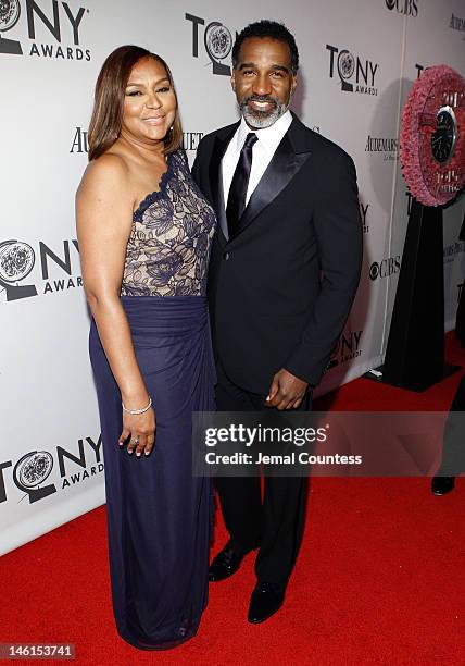 Norm Lewis attends the 66th Annual Tony Awards at The Beacon Theatre on June 10, 2012 in New York City.