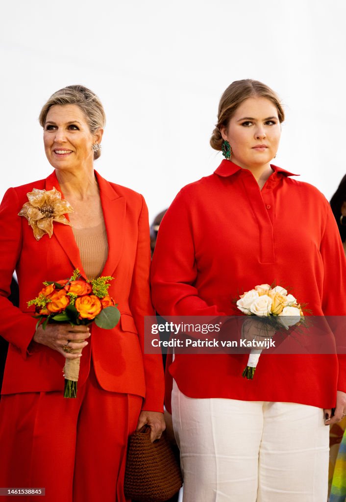 Dutch Royal Family Tour Of The Dutch Caribbean Islands In Curacao