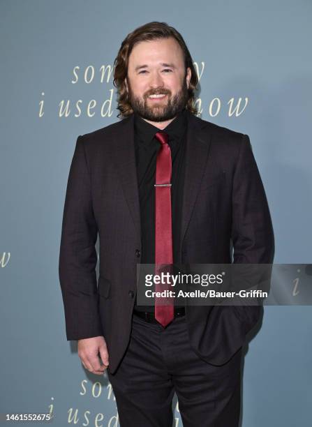 Haley Joel Osment attends the Los Angeles Premiere of Prime Video's "Somebody I Used To Know" at Culver Theater on February 01, 2023 in Culver City,...