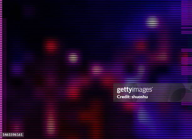 abstrakter glitch neonlicht cyberpunk futuristisches konzeptposter hintergrund - 80s laser background stock-grafiken, -clipart, -cartoons und -symbole