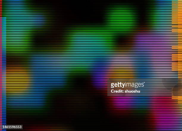 abstract glitch neon light cyberpunk futuristic concept poster background - problems stock illustrations
