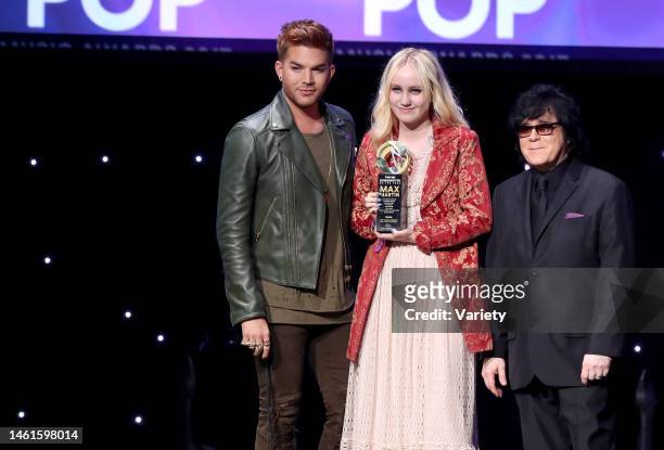 Adam Lambert, Doris Sandberg and John Titta