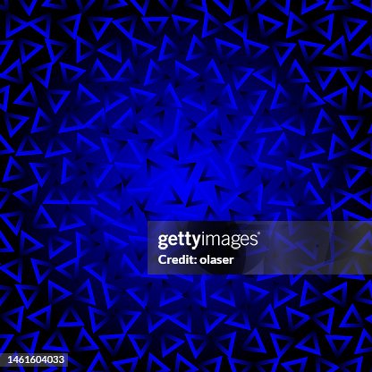 Evenly Spaced Equally Sized Random Rotation Triangles With Gradients ...