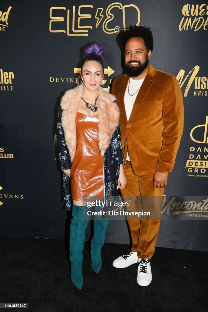 Britany Riddle Brittany Riddle and guest walk the red carpet at the Tribute To The ...
