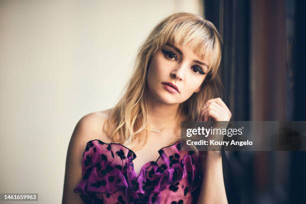 Lauren Mayberry of Chvrches is photographed for Under the Radar Magazine on October 15, 2021 in Los Angeles, California.