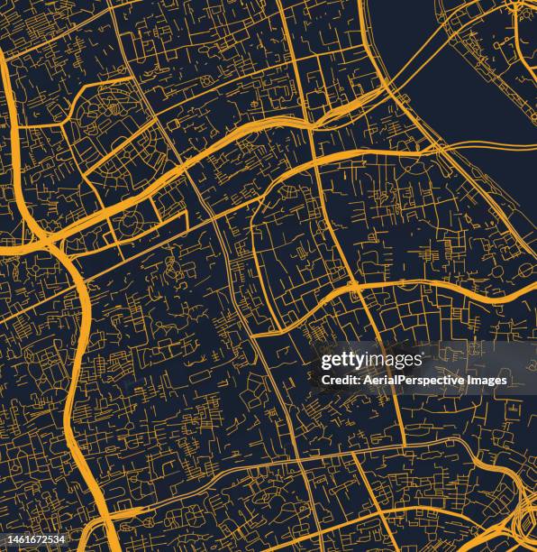 Normal Town Map Simple Town Map Stockfoto's en -beelden - Getty Images