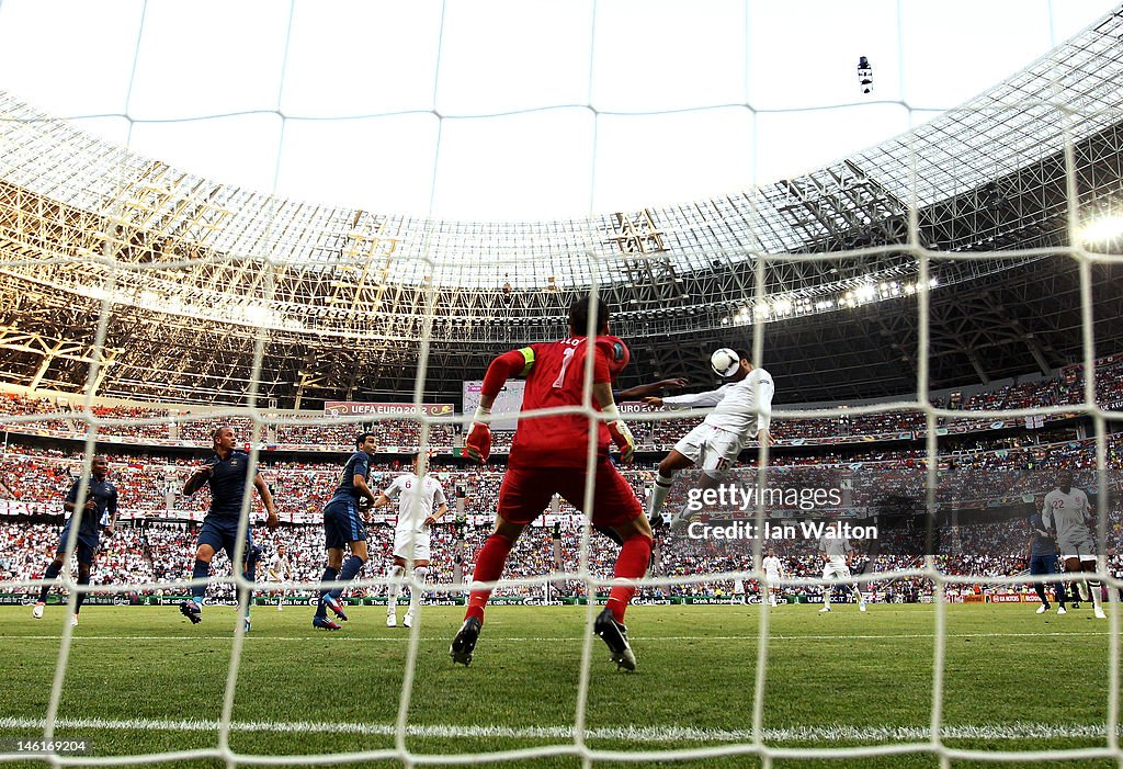 France v England - Group D: UEFA EURO 2012