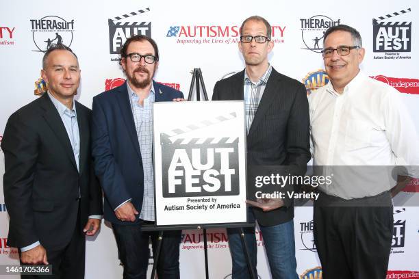 Jonas Rivera, Matt Asner, Pete Docter, Scott Badesch