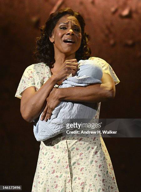 Audra McDonald of 'Porgy & Bess' performs onstage at the 66th Annual Tony Awards at The Beacon Theatre on June 10, 2012 in New York City.