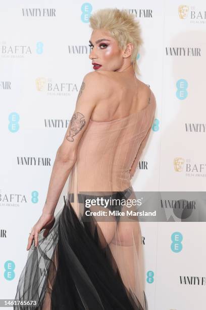 Kyle De Volle attends the EE British Academy Film Awards 2023 Vanity Fair Rising Star BAFTAs pre-party at JOIA on February 02, 2023 in London,...