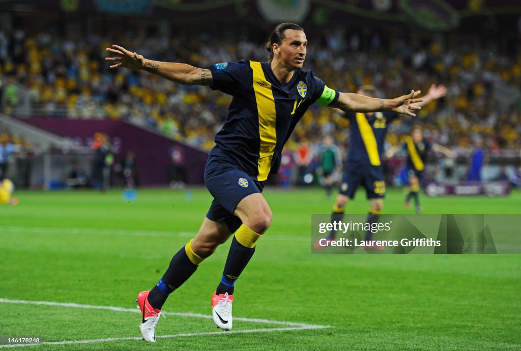 Ukraine v Sweden - Group D: UEFA EURO 2012