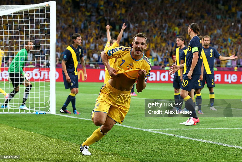 Ukraine v Sweden - Group D: UEFA EURO 2012