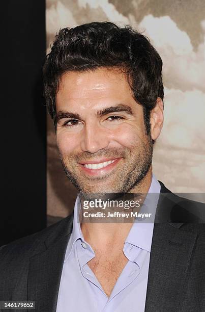 Jordi Vilasuso attends the Los Angeles premiere of ARC Entertainment's 'For Greater Glory' at AMPAS Samuel Goldwyn Theater on May 31, 2012 in Beverly...