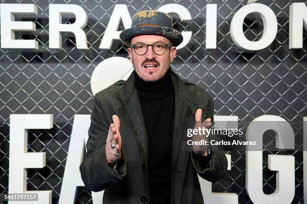 Alex O'Dogherty attends the "Operacion Marea Negra" season 2 by Amazon Prime premiere at the Callao cinema on February 02, 2023 in Madrid, Spain.