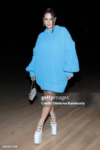 Ashley Graham attends the Marc Jacobs Runway Show 2023 at the Park Avenue Armory on February 02, 2023 in New York City.