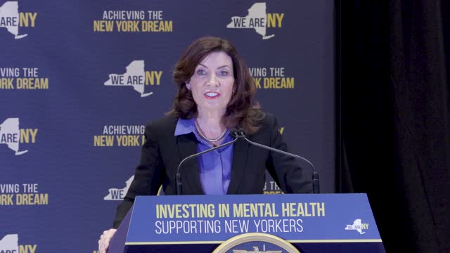 NY: NY Gov. Hochul Announces $1B Plan To Overhaul Mental Health Care