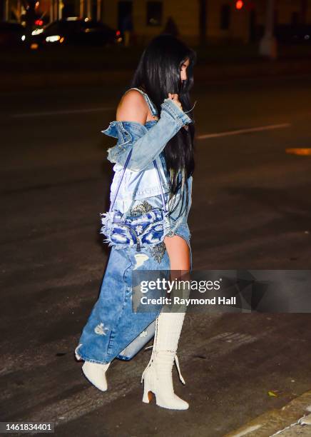 Lourdes Leon is seen outside the Marc Jacobs show on February 02, 2023 in New York City.