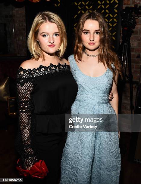 Mady Dever and Kaitlyn Dever