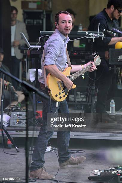 James Mercer of The Shins performs onstage during Day 4 of Bonnaroo 2012 on June 10, 2012 in Manchester, Tennessee.