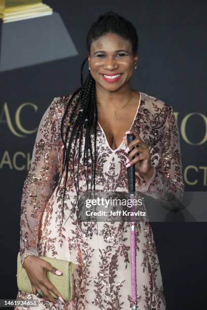 Lachi attends 2023 Recording Academy Honors presented by The Black Music Collective at Hollywood Palladium on February 02, 2023 in Los Angeles,...