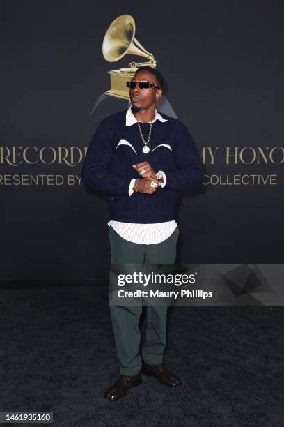 Joey Badass attends the Recording Academy Honors presented by The Black Music Collective during the 65th GRAMMY Awards on February 02, 2023 in Los...