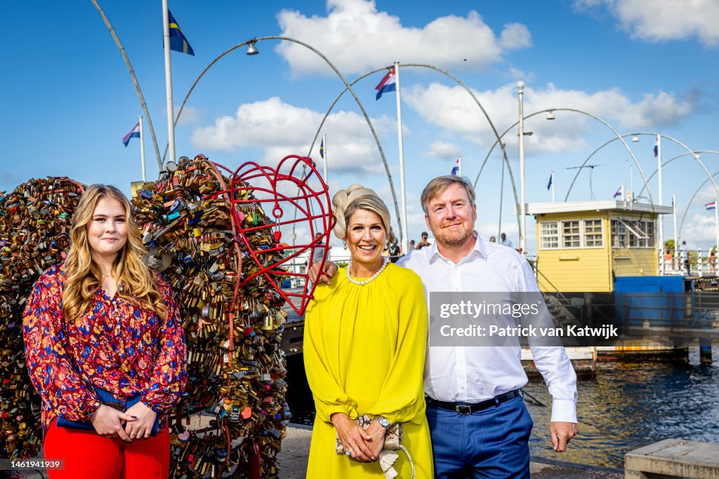 Dutch Royal Family Tour Of The Dutch Caribbean Islands In Curacao