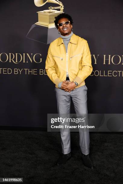 Lucky Daye attends Recording Academy Honors Presented by the Black Music Collective at Hollywood Palladium on February 02, 2023 in Los Angeles,...
