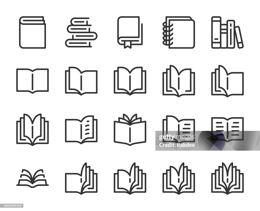 Book - Line Icons