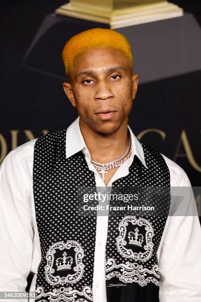 Yellow Hair Rapper Black Yello Photos and Premium High Res Pictures - Getty Images