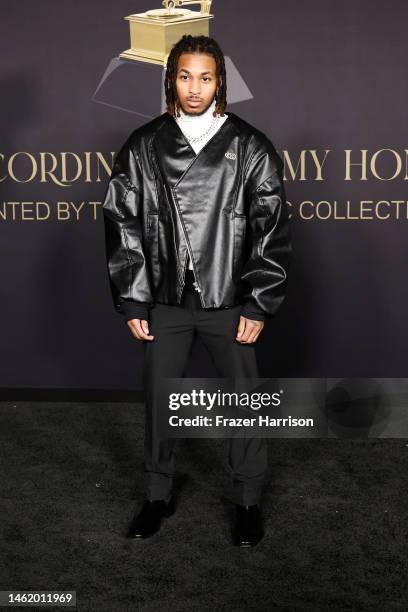 Attends Recording Academy Honors Presented by the Black Music Collective at Hollywood Palladium on February 02, 2023 in Los Angeles, California.