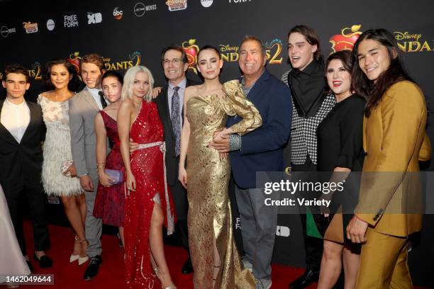 Cameron Boyce, Dianne Doan, Jedidiah Goodacre, Brenna D'Amico, Dove Cameron, Gary Marsh, Sofia Carson, Kenny Ortega, Mitchell Hope, Melanie Paxson...