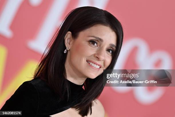 Shiri Appleby attends the World Premiere of Netflix's "Your Place Or Mine" at Regency Village Theatre on February 02, 2023 in Los Angeles, California.