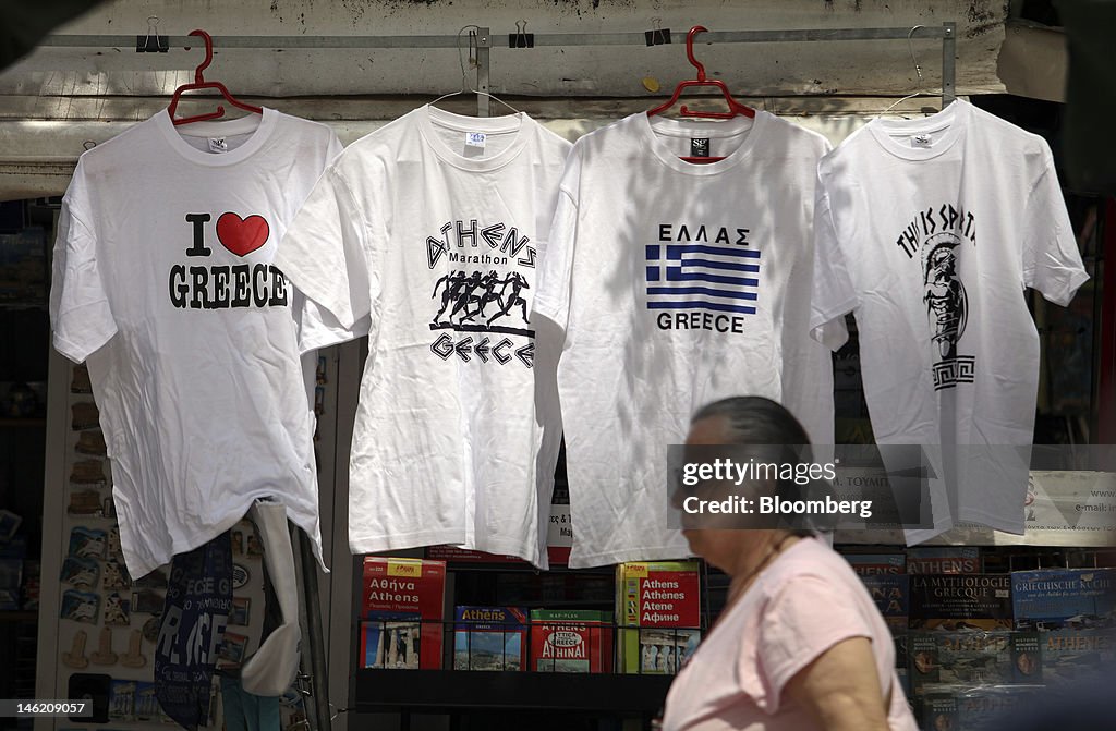 Daily Life In Athens Ahead Of The Greek Elections