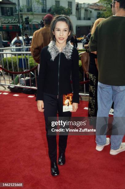 Lacey Chabert during Anastasia Premiere at Mann Village Theatre in Westwood, California, United States, 15th November 1997.