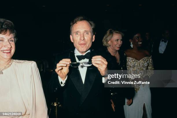 Dick Cavett attends Night of 100 Stars Gala at the New York Hilton Hotel in New York City, United States, 5th May 1990.